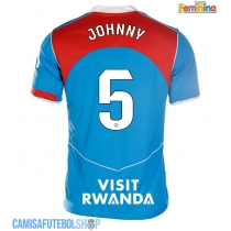 Camisa de time de futebol Atletico Madrid Johnny Cardoso #5 Replicas 3º Equipamento Feminina 2025-26 Manga Curta